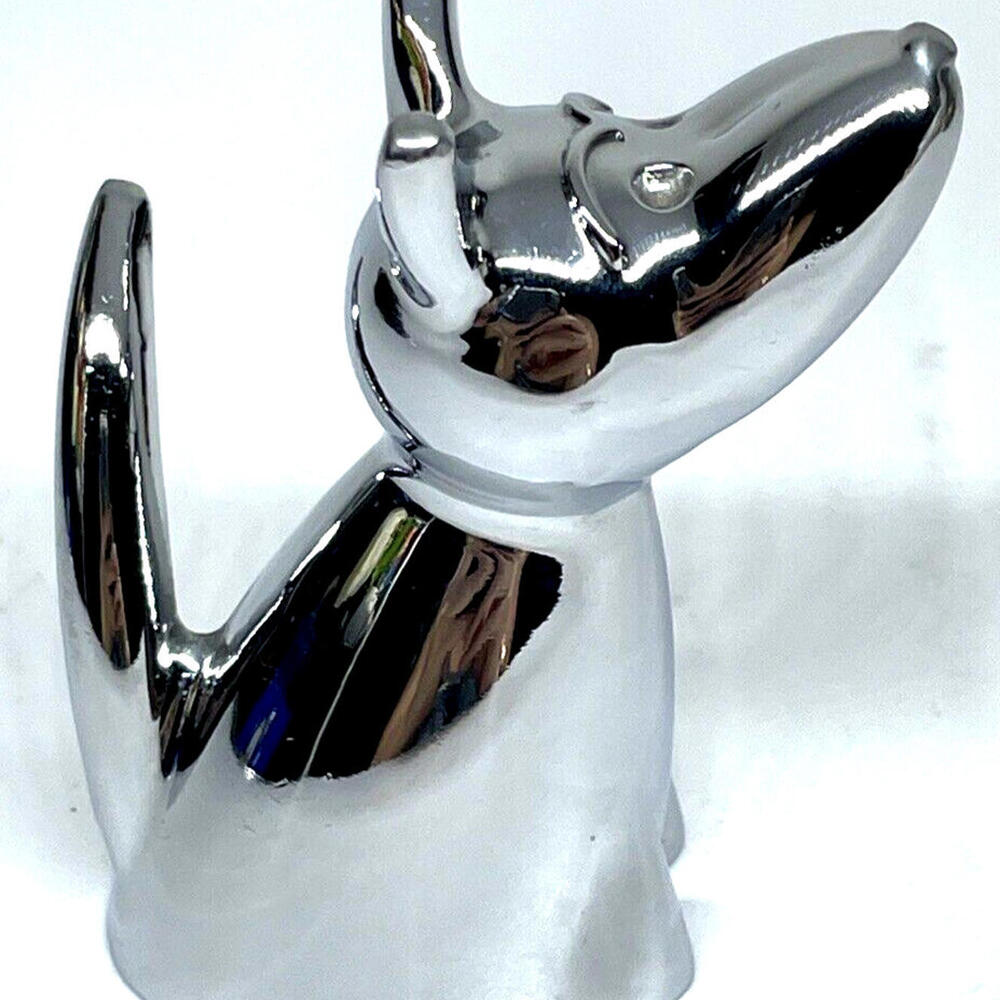 Puppy Dog Chrome Ring Holder UMBRA Doggy Small 3"